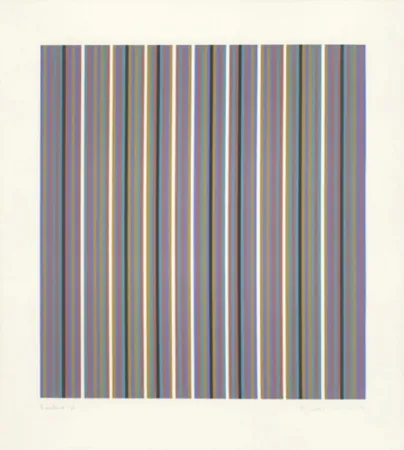 シルクスクリーン Riley - Brouillard