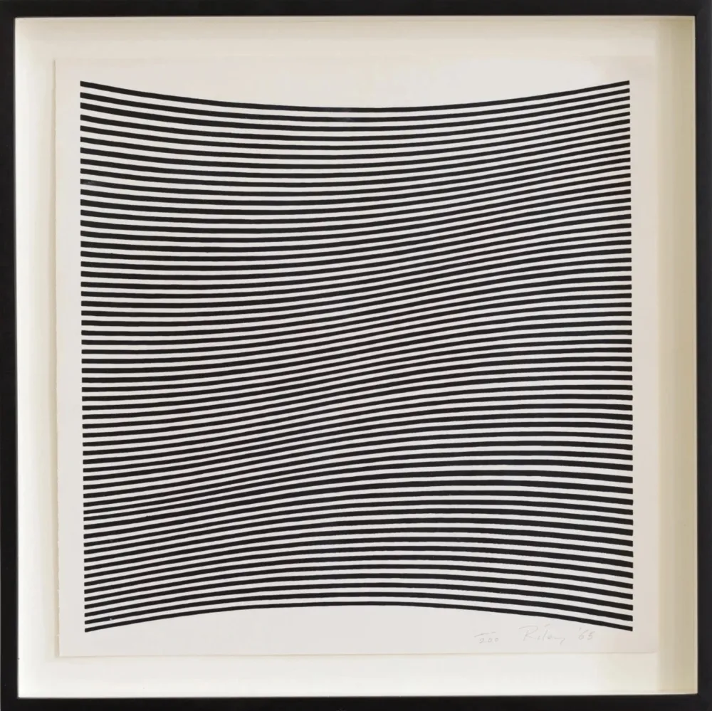 シルクスクリーン Riley - La Lune