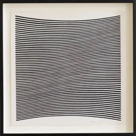 シルクスクリーン Riley - La Lune