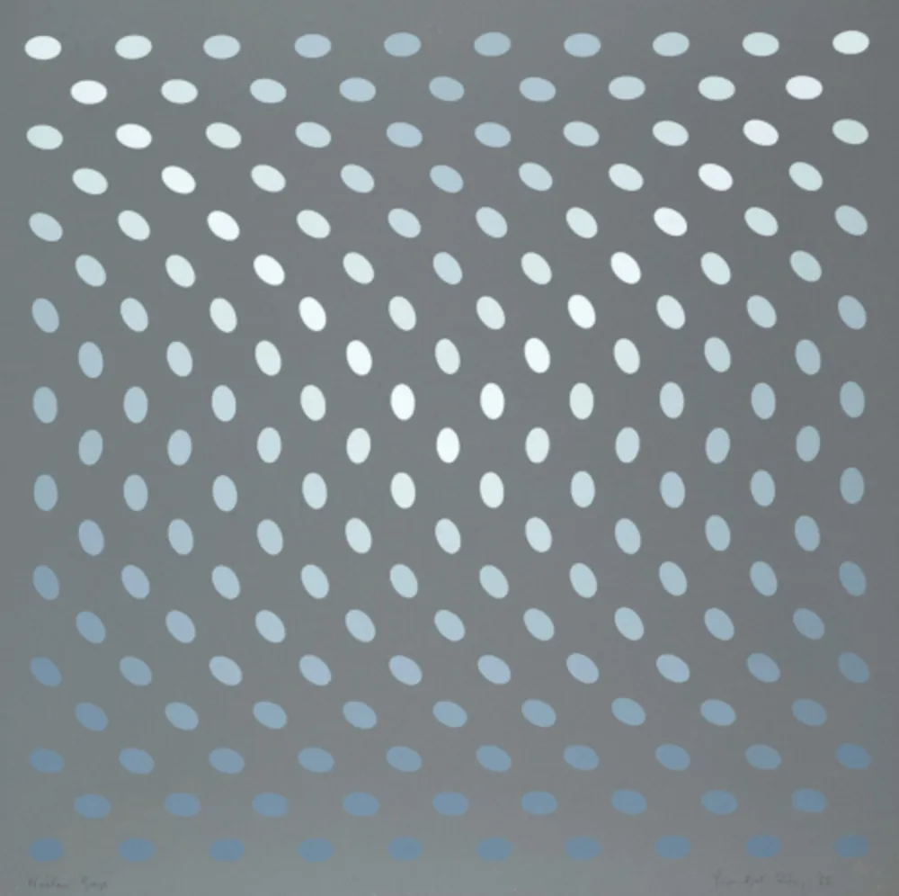 シルクスクリーン Riley - Nineteen Greys A