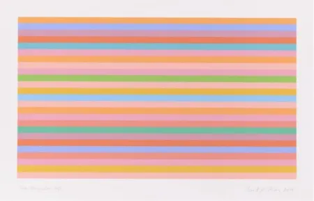 シルクスクリーン Riley - Rose Horizontal