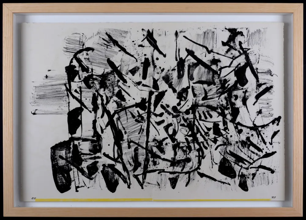 リトグラフ Riopelle - 1 Cent Life, 1964 - Hand-signed & framed