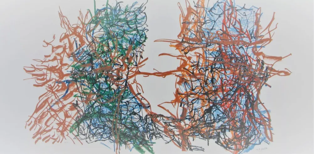 リトグラフ Riopelle - Album #7 Cat. No. 221