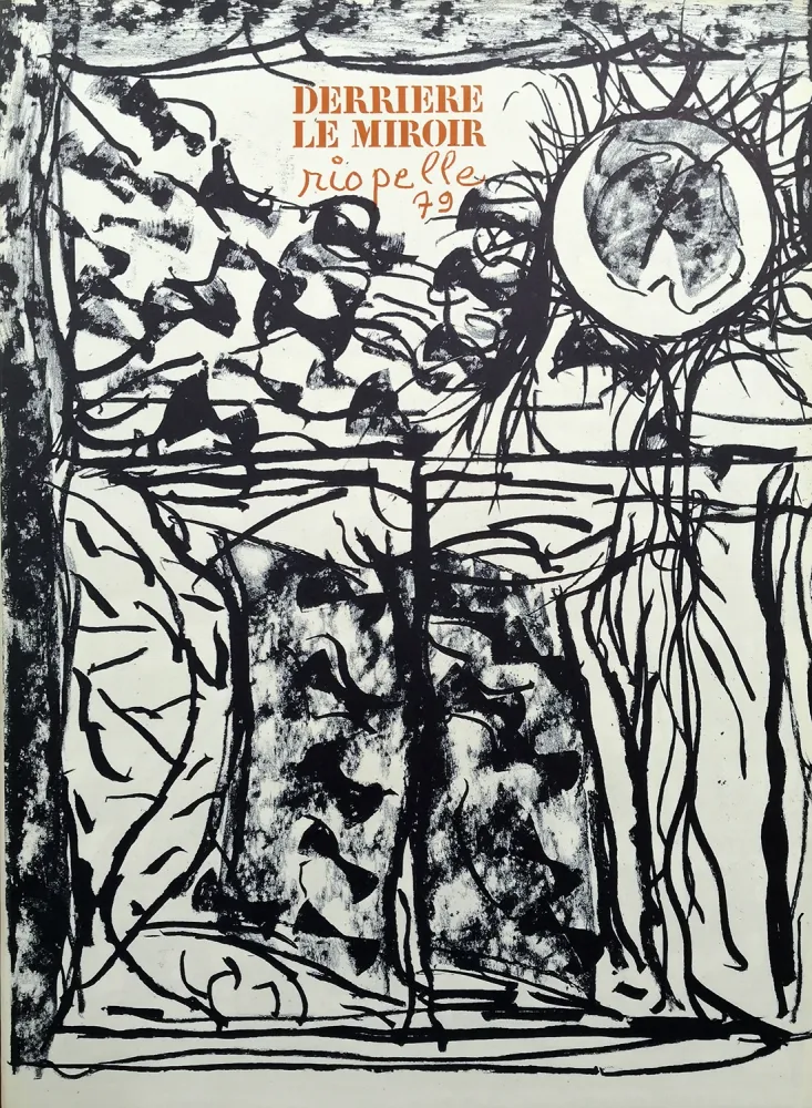 挿絵入り本 Riopelle - Derrière le Miroir n. 232