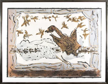 リトグラフ Riopelle - Starboard Island