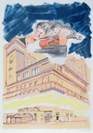 リトグラフ Rivers - Carnegie Hall