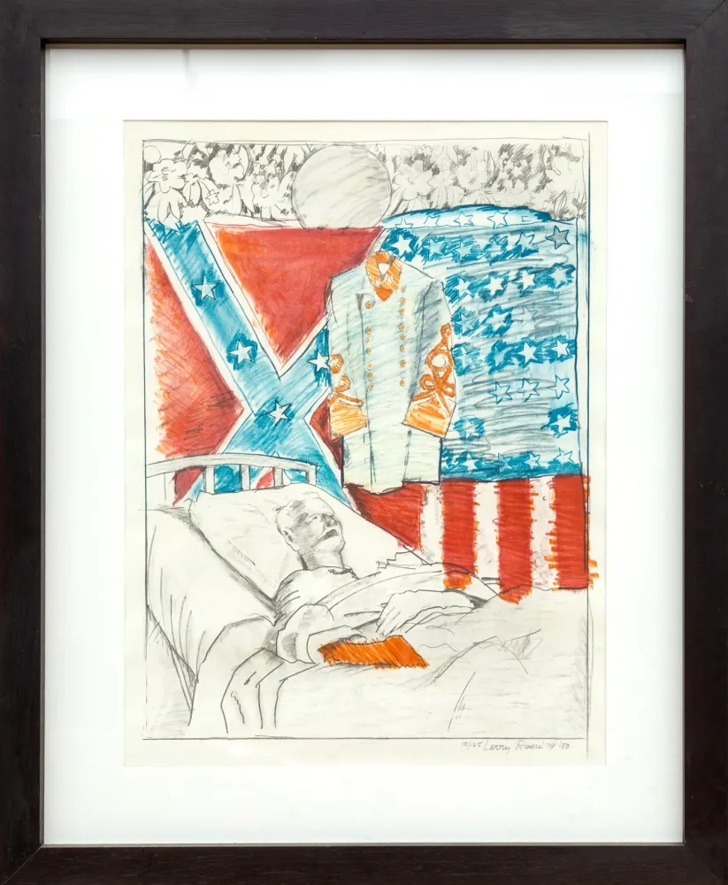 リトグラフ Rivers - The Last Civil War Veteran