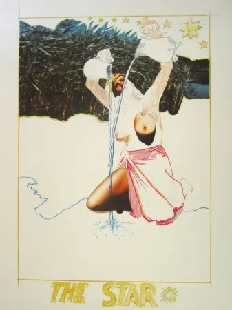 リトグラフ Rivers - The Star