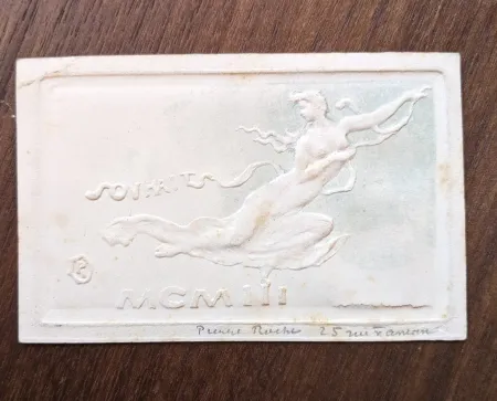 技術的なありません Roche - Souhaits (greeting card for new year, 1903)