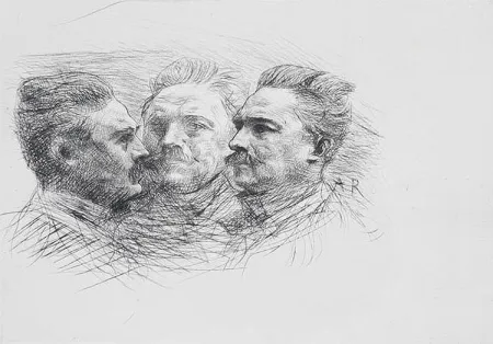 彫版 Rodin - Henri Becque