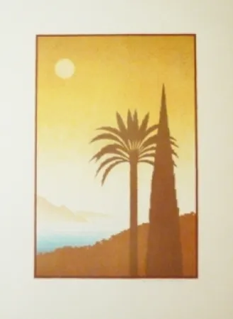 リトグラフ Rodrigo - Majnun wa layla