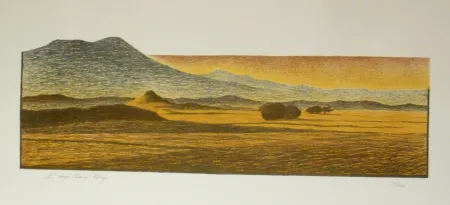 リトグラフ Rodrigo - Quililay