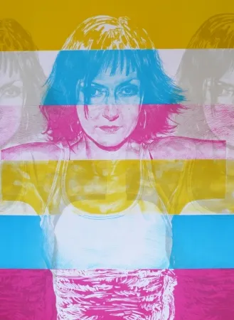 リトグラフ Rodriguez - White 5