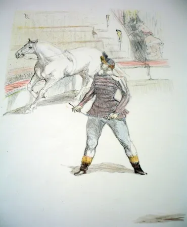 リトグラフ Roig - Cirque / Circus