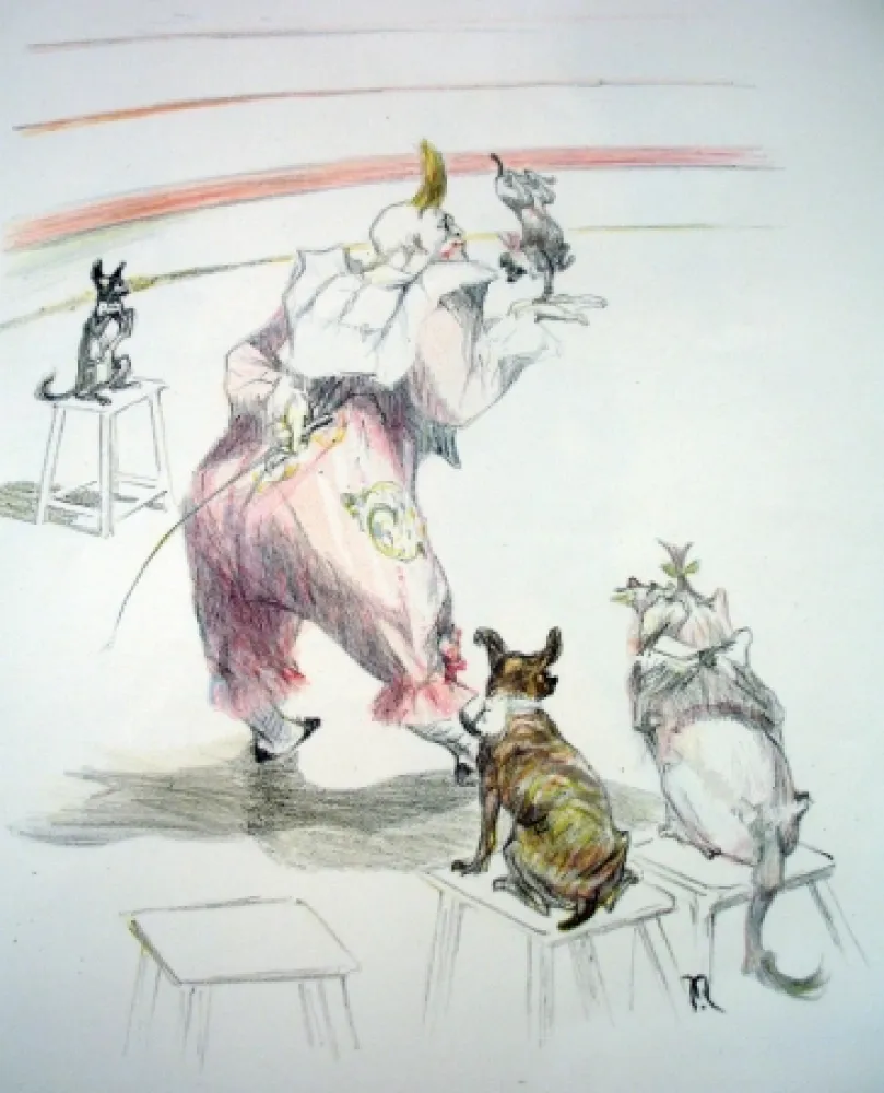 リトグラフ Roig - Cirque / Circus