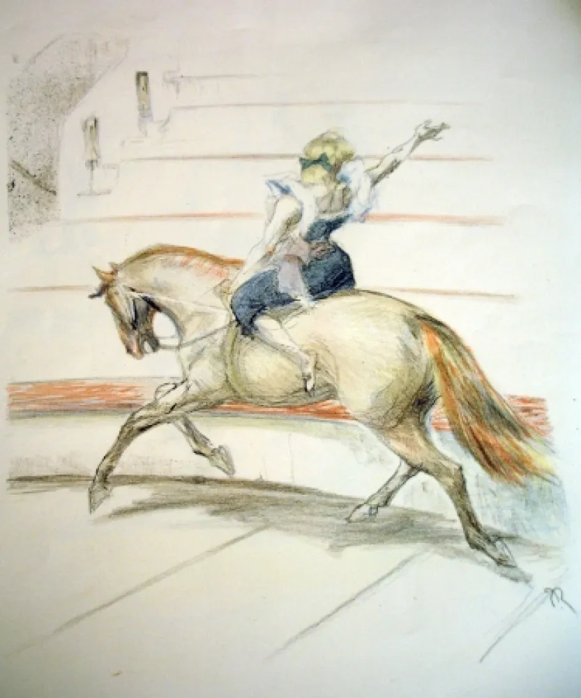 リトグラフ Roig - Cirque / Circus