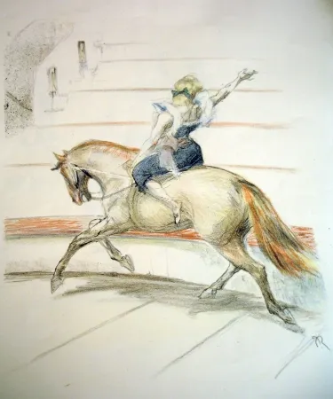 リトグラフ Roig - Cirque / Circus