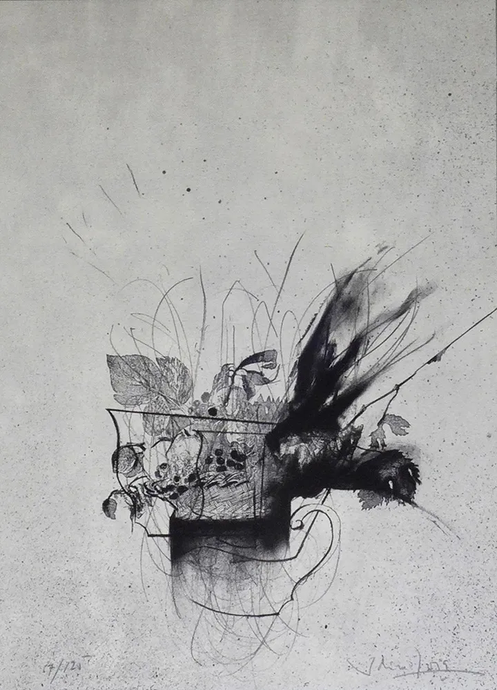 リトグラフ Roig - Sin Título