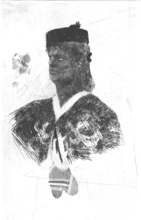 エッチング Rops - La femme au boléro