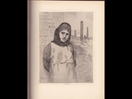 彫版 Rops - La grève / The Strike