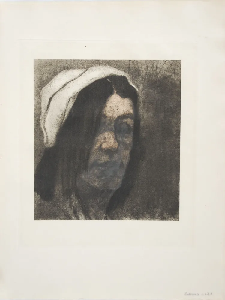 彫版 Rops - La Marchande de Krekels