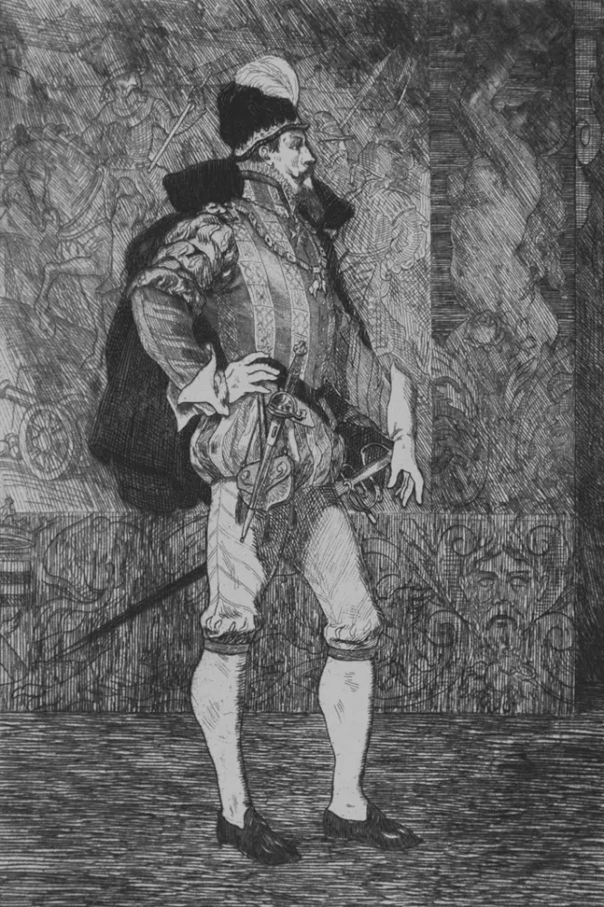 エッチング Rops - Le Sire de Lumey