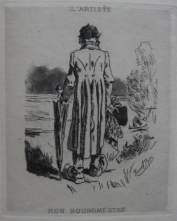 エッチングと　アクチアント Rops - Mon bourgmestre