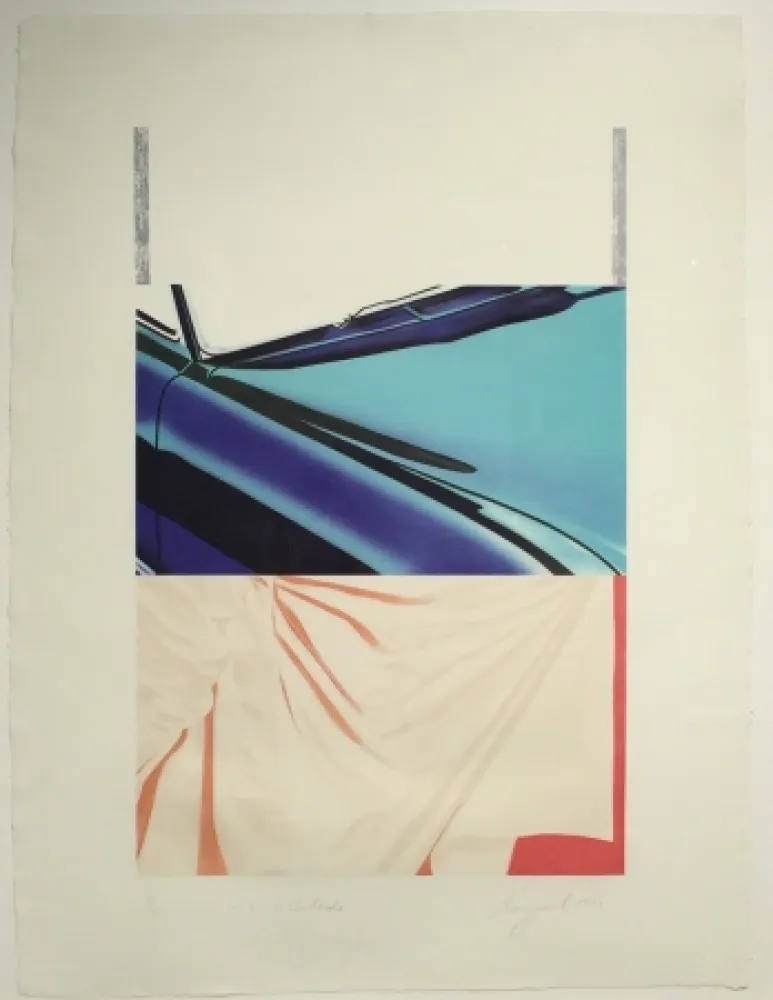 シルクスクリーン Rosenquist - 1, 2, 3 Outside