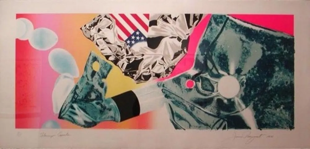 シルクスクリーン Rosenquist - Flamingo Capsule
