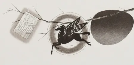 エッチングと　アクチアント Rosenquist - Spring cheer (second state)