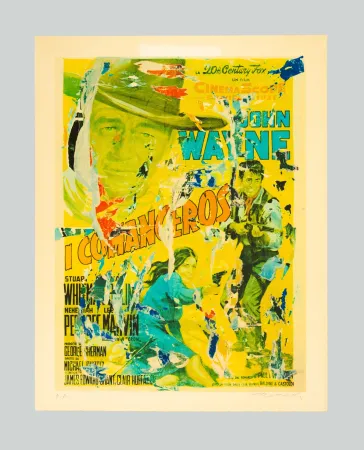 シルクスクリーン Rotella - Comanceros