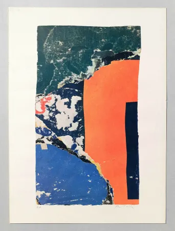 リトグラフ Rotella - Composizione