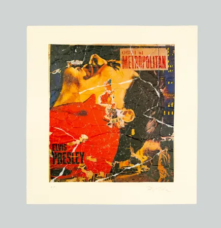 シルクスクリーン Rotella - Composizione (4)