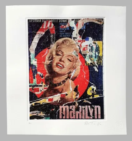 シルクスクリーン Rotella - Composizione (5)