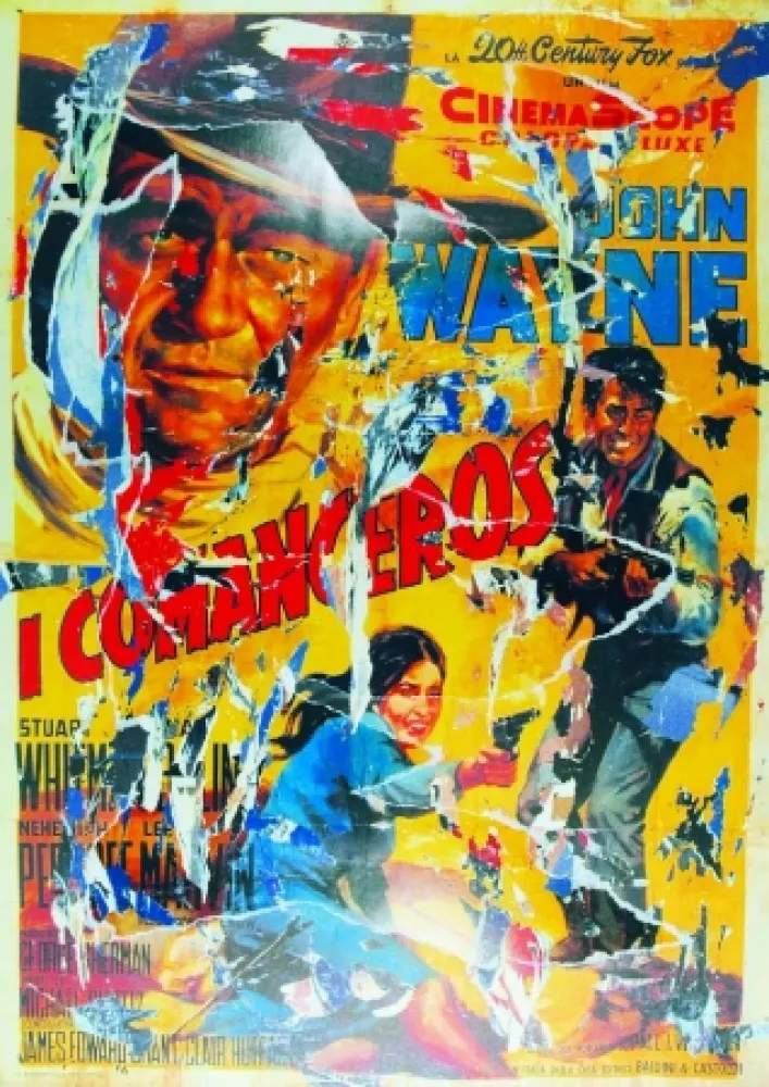 シルクスクリーン Rotella - I comaceros