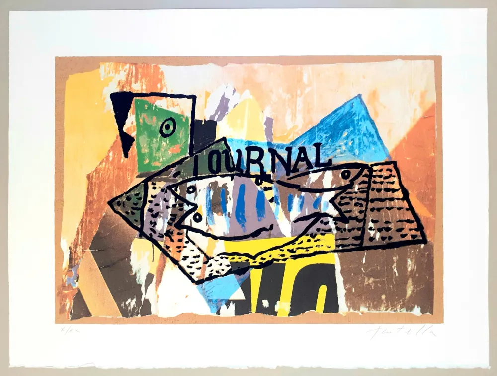 シルクスクリーン Rotella - Journal