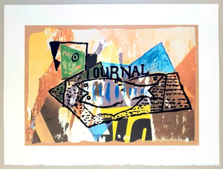 シルクスクリーン Rotella - Journal