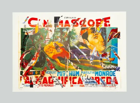 シルクスクリーン Rotella - La magnifica preda