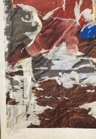 シルクスクリーン Rotella - Liberté, 1971