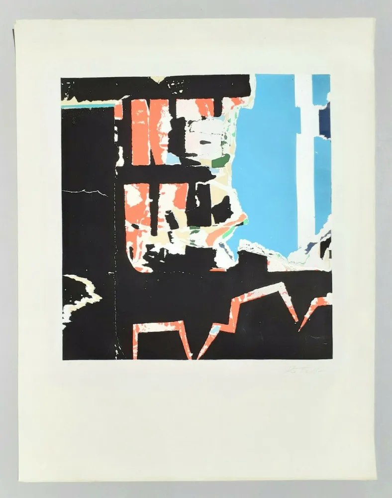 リトグラフ Rotella - Manifesto