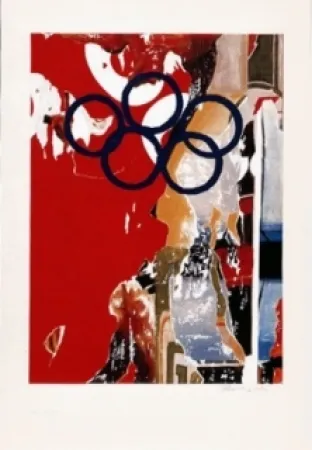 シルクスクリーン Rotella - Sans titre