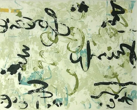 リトグラフ Rotella - Senza titolo