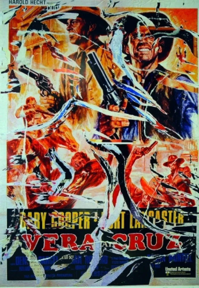 シルクスクリーン Rotella - Vera Cruz