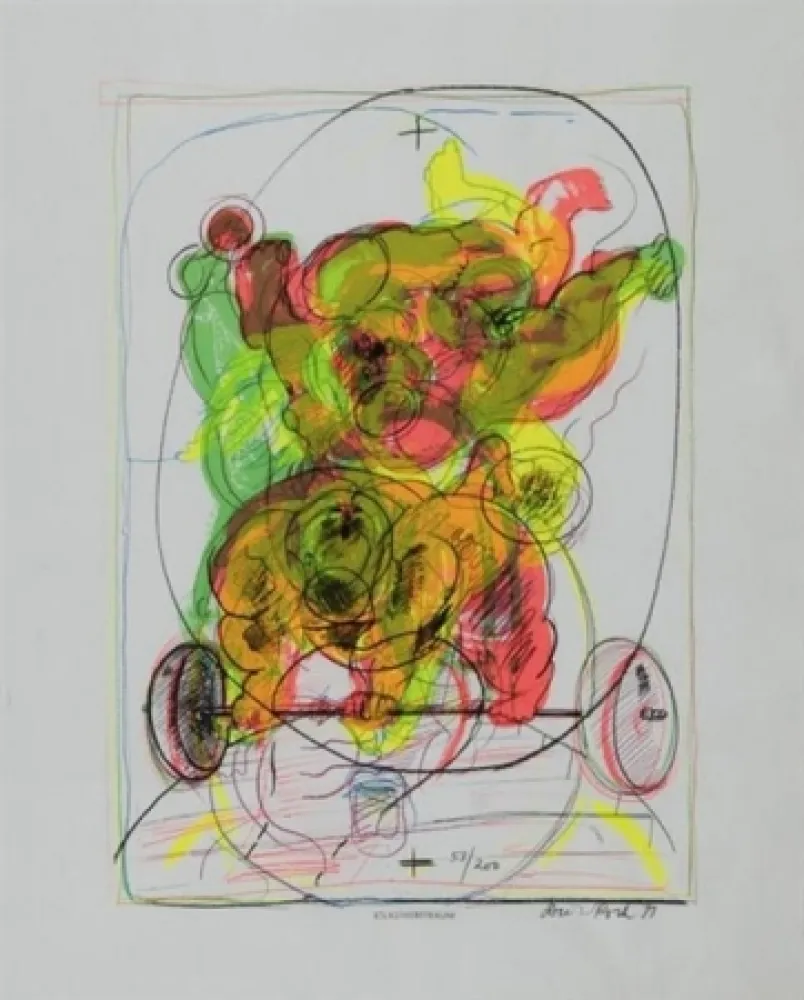 リトグラフ Roth - SELBSTHEBETRAUM