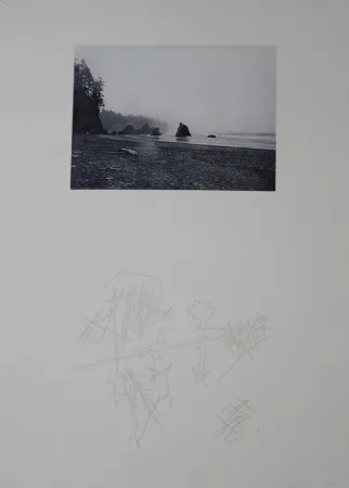 シルクスクリーン Roth - Strand / Beach