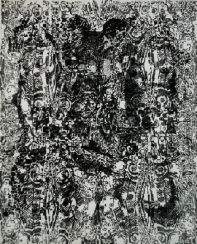 エッチングと　アクチアント Rouan  - Selon ses faces 2