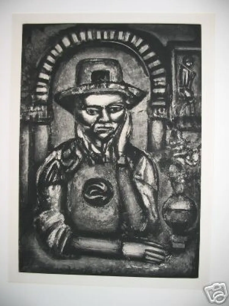 アクチアント Rouault - Chinois inventa, dit-on, la poudre a canon, nous en fit don.