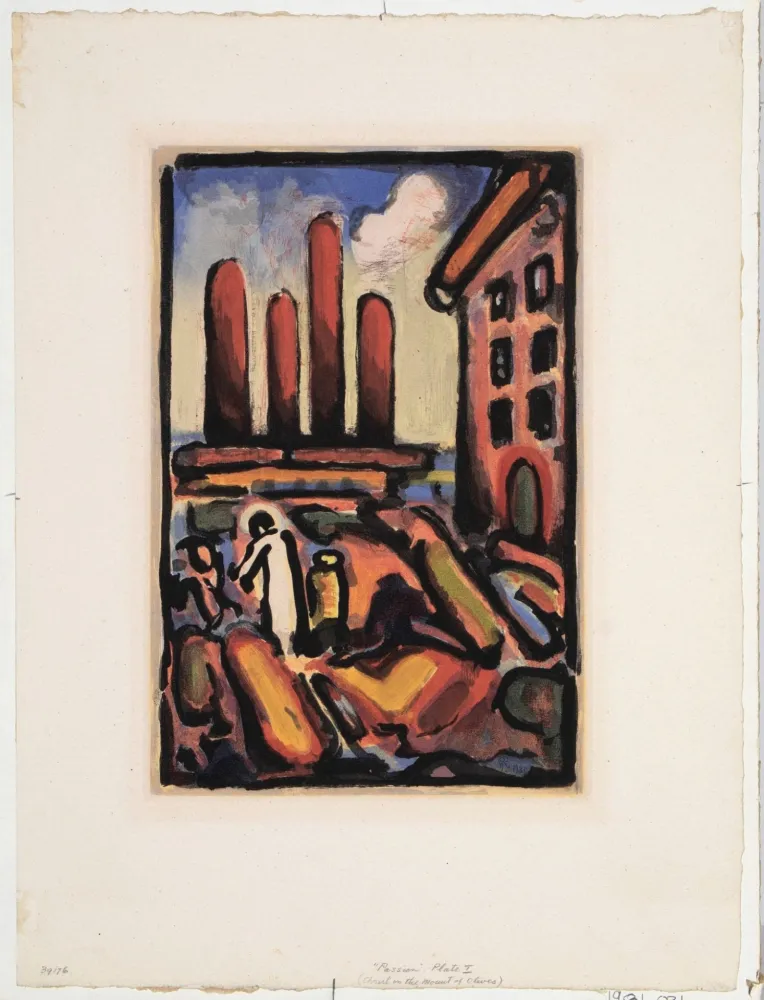 アクチアント Rouault - Christ au Faubourg