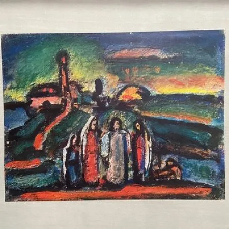 輪転グラビア印刷 Rouault - Couches de soleil