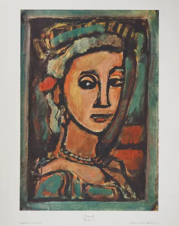 技術的なありません Rouault - Femme au collier de perles